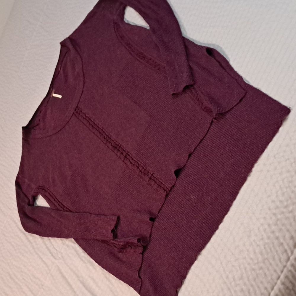 Free People Purple Sweater